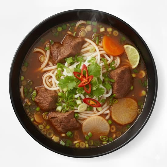 F11. Stewed Beef Noodle Soup 牛肉面